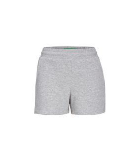 Pantalon Jack & Jones JXAlfa Reg HW Shorts SWT SN Gris Mujer