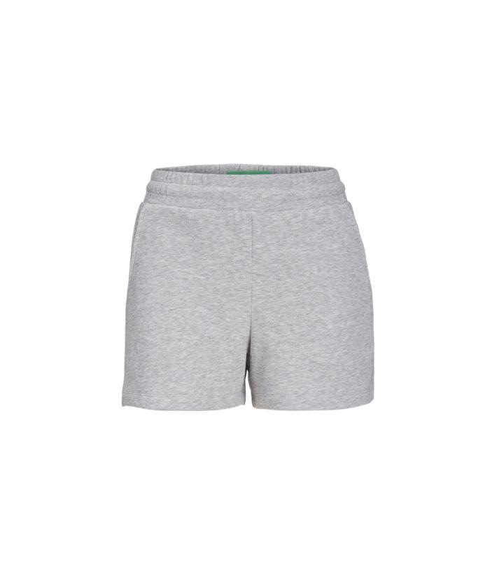 Pantalon Jack & Jones JXAlfa Reg HW Shorts SWT SN Gris Mujer