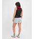 Camiseta Jack & Jones Jxcam SL Tank Top JRS Negro Mujer