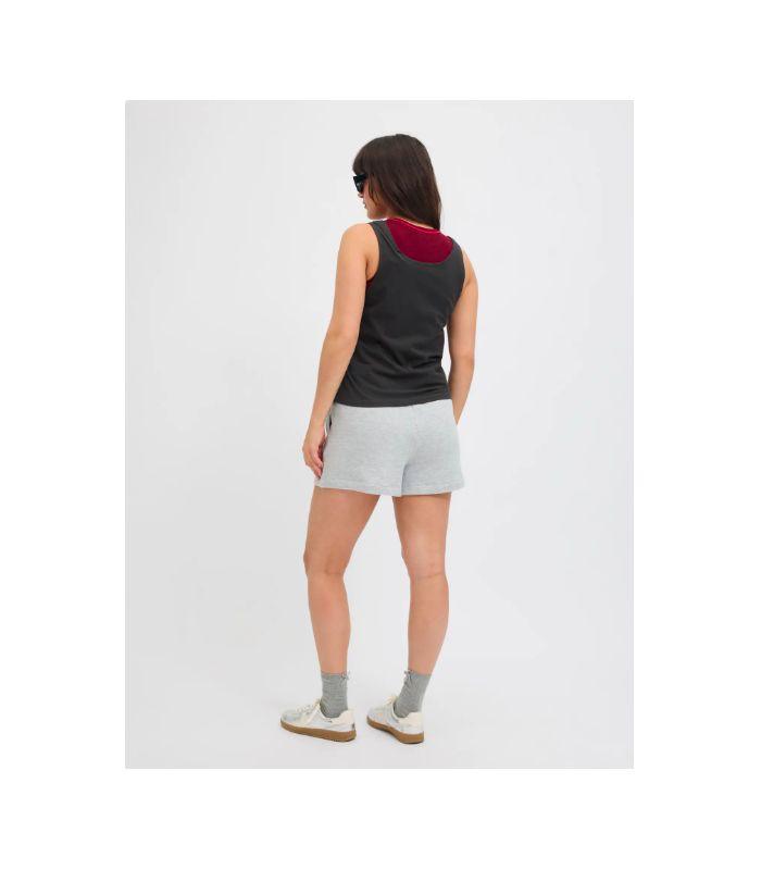 Camiseta Jack & Jones Jxcam SL Tank Top JRS Negro Mujer