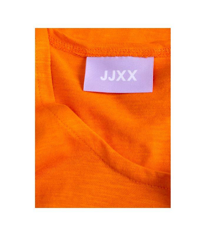 Camiseta Jack & Jones Jxcam SL Tank Top JRS Mujer Naranja