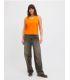 Camiseta Jack & Jones Jxcam SL Tank Top JRS Mujer Naranja