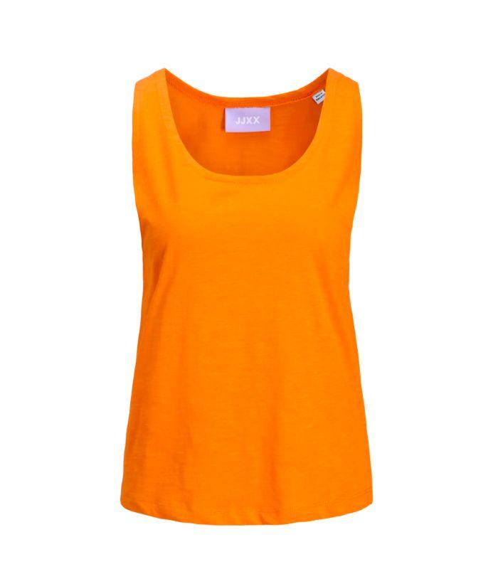 Camiseta Jack & Jones Jxcam SL Tank Top JRS Mujer Naranja