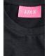 Camiseta Jack & Jones JXcam SS Raglan Tee JRS Mujer Negro