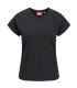 Camiseta Jack & Jones JXcam SS Raglan Tee JRS Mujer Negro