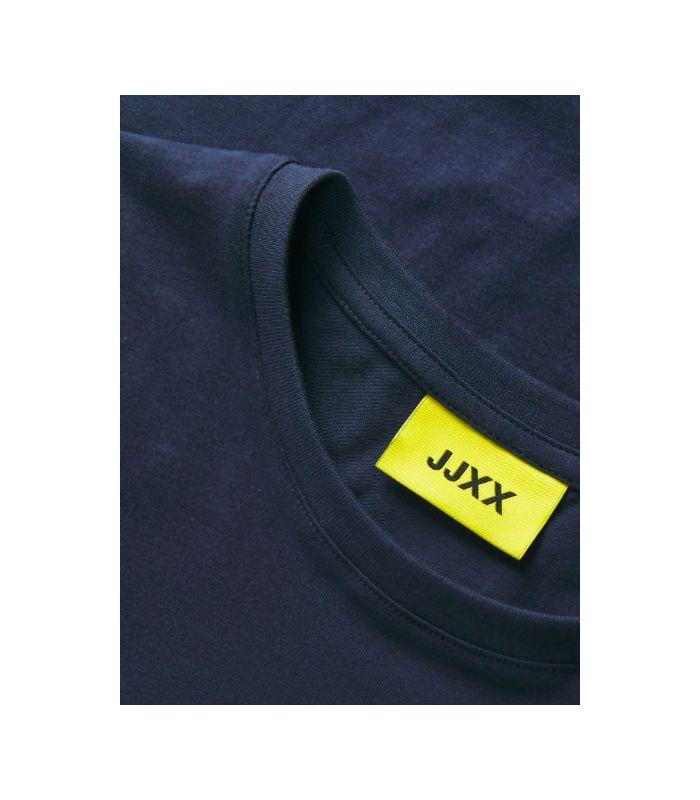 Camiseta Jack & Jones JXluna Reg Fit SS Tee JRS Naval Academy/Malibu Cou Mujer
