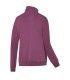 Sudadera Joluvi Aure Mujer Orquidea Oscuro Cremallera