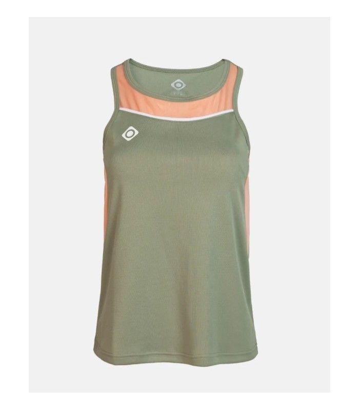 Camiseta Izas Parma Light Caki /Peach Mujer