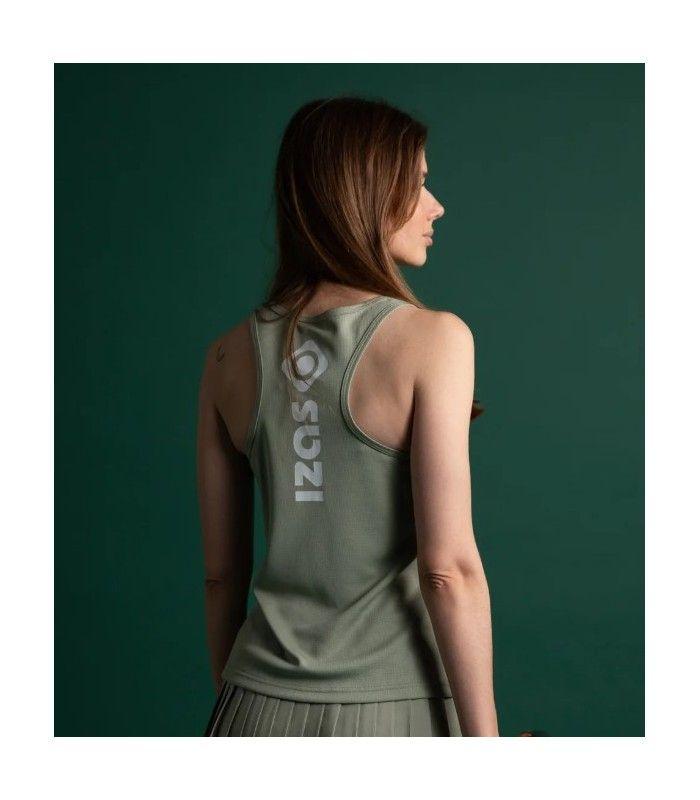 Camiseta Izas Parma Light Caki /Peach Mujer