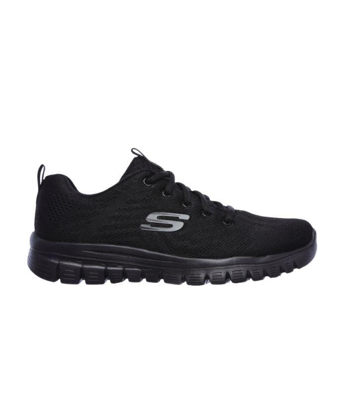 Zapatilla Skechers Graceful Get Connected Negro Mujer