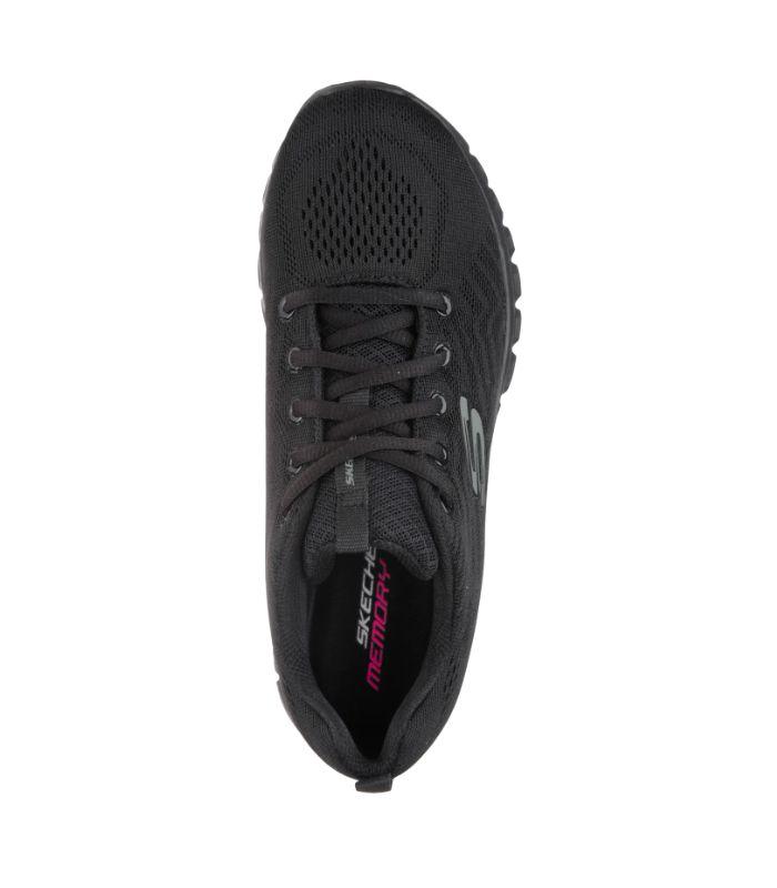 Zapatilla Skechers Graceful Get Connected Negro Mujer