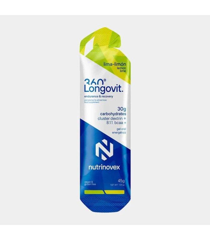 Nutrinovex Longovit 45G Lima Limon 30G De Carbohidratos
