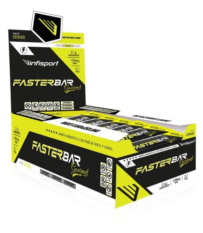 Barrita energética Infisport Faster Bar Gourmet Citrico