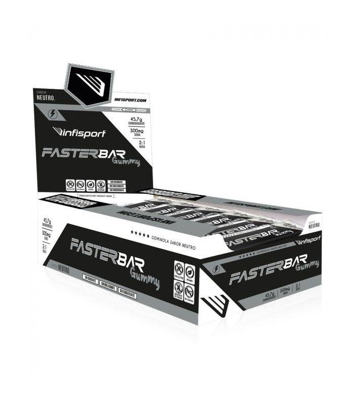 Barrita Energética Infisport Faster Bar Gourmet Gummy Neutro