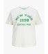Camiseta Jack & Jones Jxmerle Reg SS Tee JRS Beige Verde Mujer