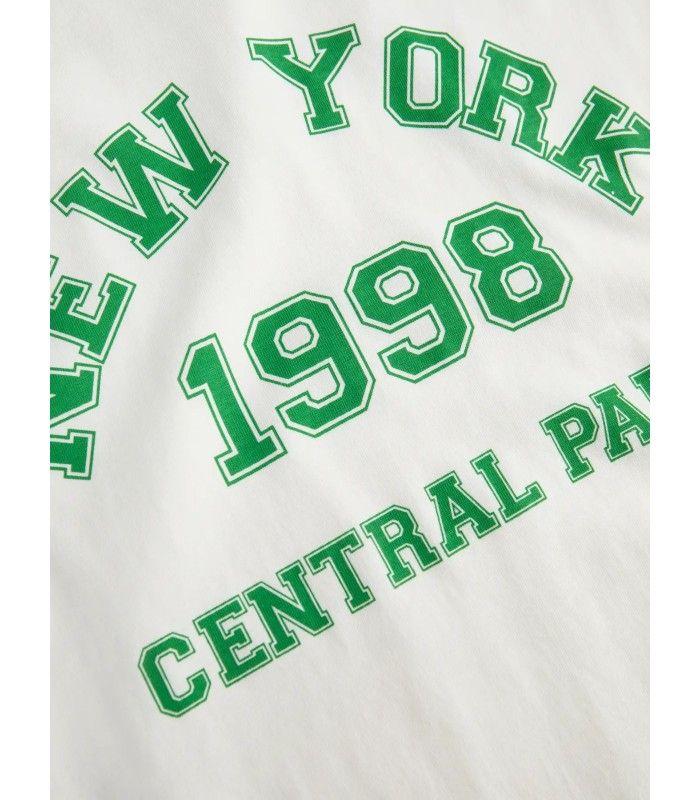 Camiseta Jack & Jones Jxmerle Reg SS Tee JRS Beige Verde Mujer
