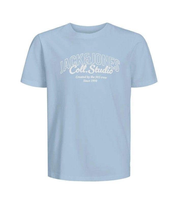 Camiseta Jack & Jones JJMakoto Tee SS Crew Neck Junior Celeste
