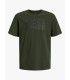Camiseta Jack & Jones JJecorp Logo Tee SS O-Neck Noos Junior Verde