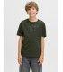 Camiseta Jack & Jones JJecorp Logo Tee SS O-Neck Noos Junior Verde