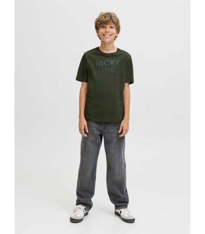 Camiseta Jack & Jones JJecorp Logo Tee SS O-Neck Noos Junior Verde