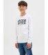 Camiseta Jack & Jones JJGeplas Tee LS Crew Neck Junior Blanco