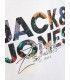 Camiseta Jack & Jones JJGeplas Tee LS Crew Neck Junior Blanco