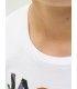 Camiseta Jack & Jones JJGeplas Tee LS Crew Neck Junior Blanco