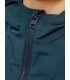 Chaqueta Jack & Jones JJerush Blocking Hood Bomber Noos Junior Verde/Azul