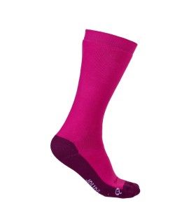 Calcetines Joluvi Classic Thermolite Dos Pares Fucsia/Burdeos
