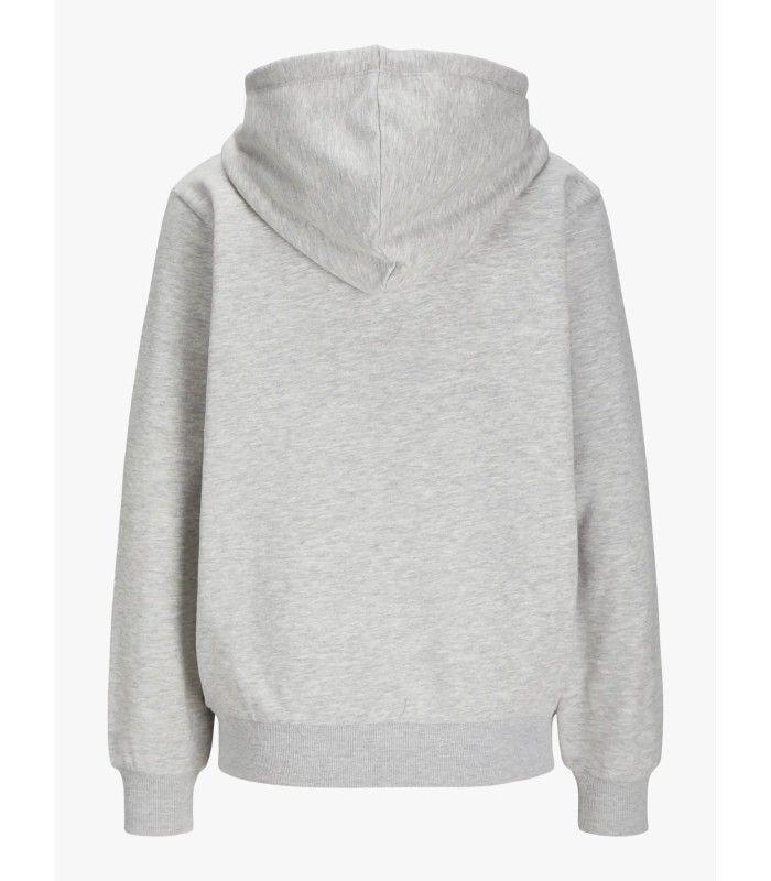 Sudadera Jack & Jones JXabbie RLX LS Every Zip Hood SWT Noos Mujer Gris Cremallera