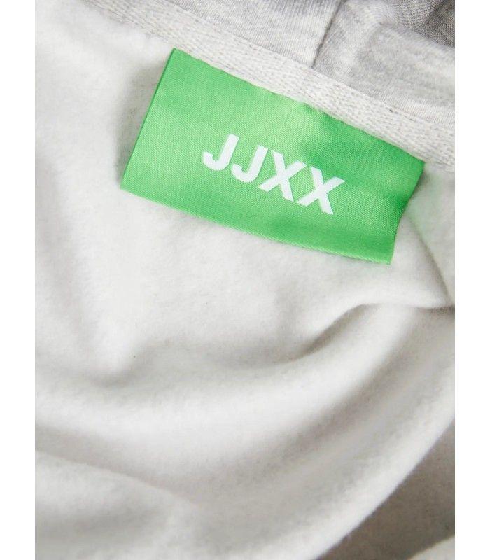 Sudadera Jack & Jones JXabbie RLX LS Every Zip Hood SWT Noos Mujer Gris Cremallera