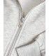 Sudadera Jack & Jones JXabbie RLX LS Every Zip Hood SWT Noos Mujer Gris Cremallera
