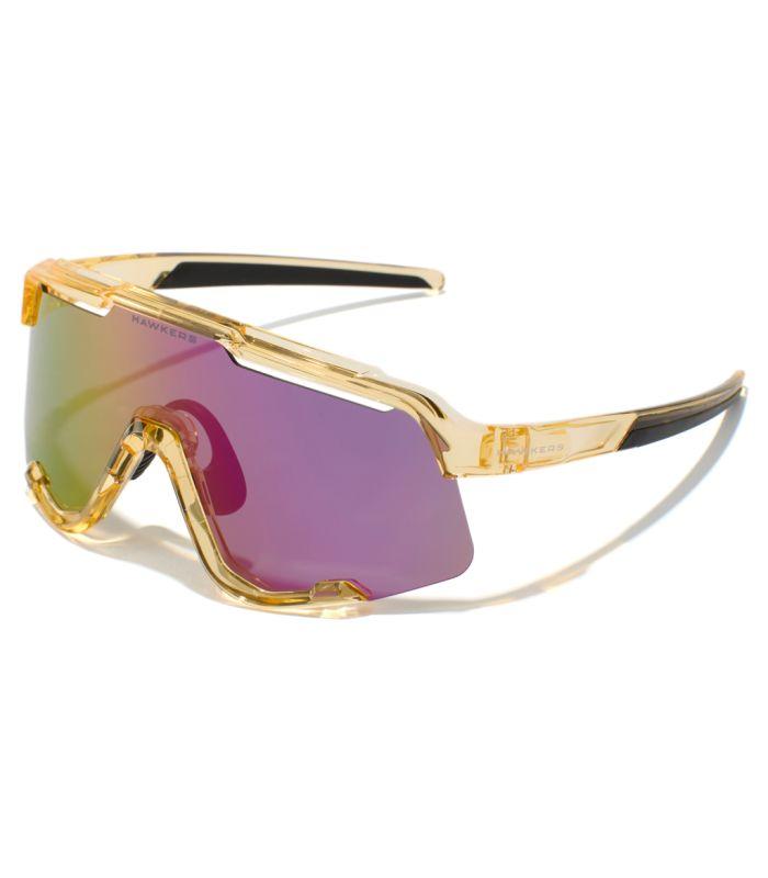 Gafas Hawkers Power Champan Transparente Brillo Morado Nebula