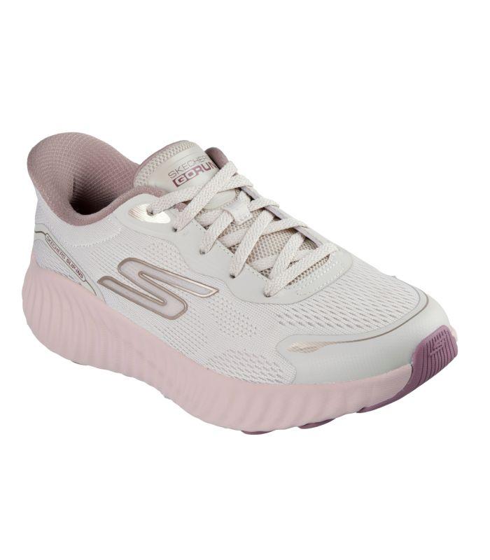 Zapatilla Skechers Go Run Now Regent Natural Mujer