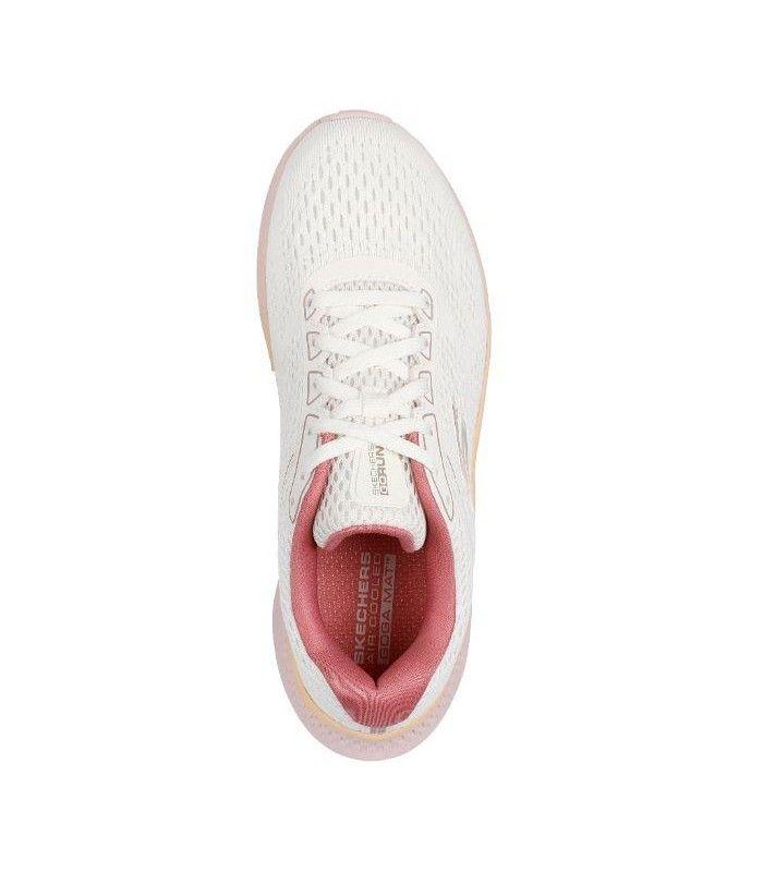 Zapatilla Skechers Go Run Consistent 2.0 Mile Marker Natural Pink Mujer