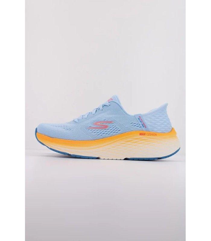 Zapatilla Skechers Max Cushioning Endeavour Blue/Orange Mujer