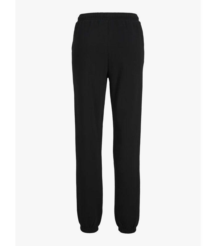 Pantalon Jack & Jones JXbbie RLX HW Every SWT Noos Con Puño Negro Mujer