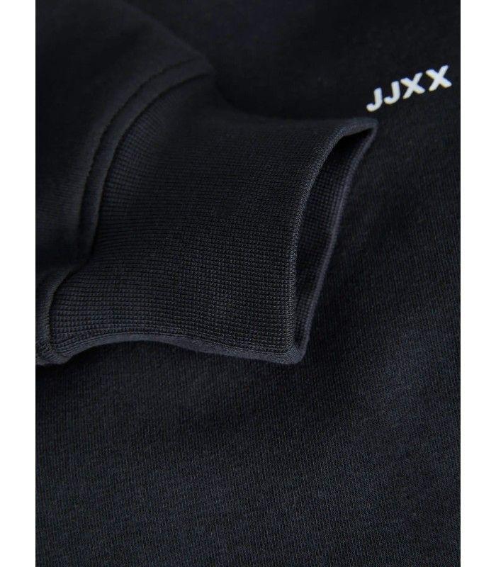 Sudadera jack & Jones JXAbbie RLX LS Every Crew SWT Noos Negro Mujer