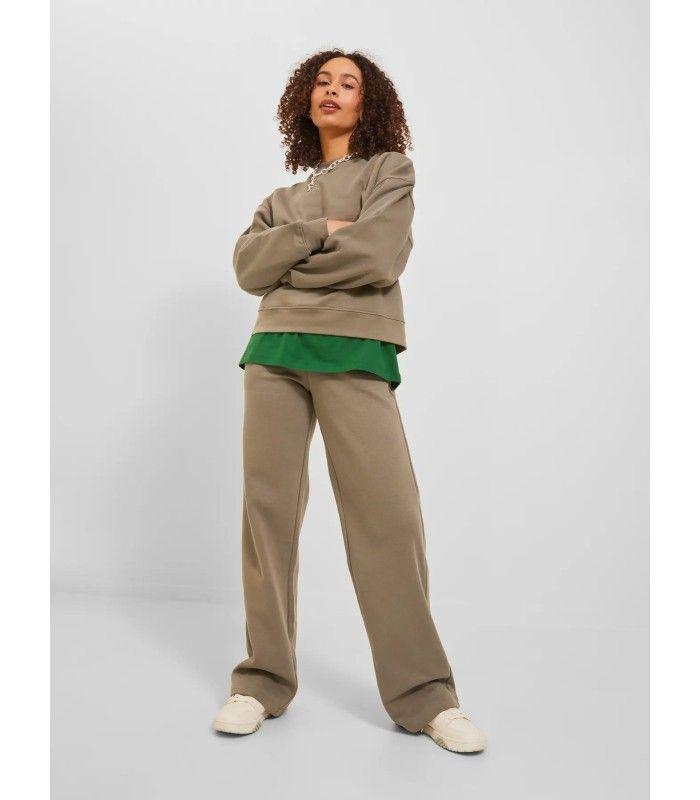 Pantalon Jack & Jones JXAlly Reg Wide HW SWT Noos Mujer Morel