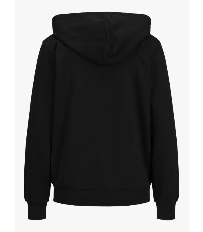 Sudadera Jack & Jones JXAbbie RLX LS Every Zip Hood SWT Noos Negro Cremallera Mujer