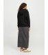 Sudadera Jack & Jones JXAbbie RLX LS Every Zip Hood SWT Noos Negro Cremallera Mujer