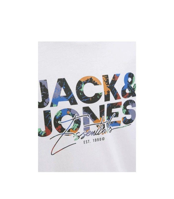 Camiseta Jack & Jones JJGelplas Tee SS Crew Neck Junior Blanco
