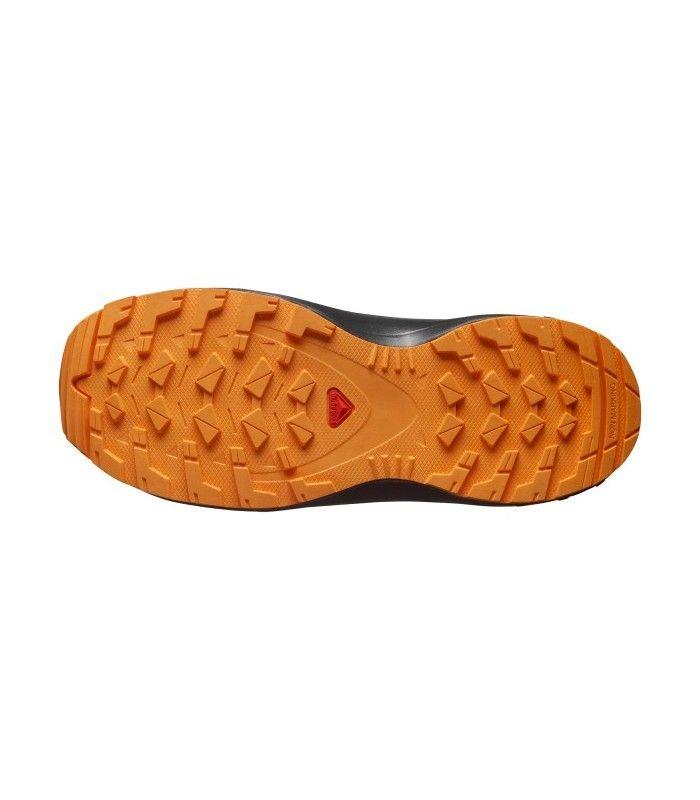 Zapatilla Salomon XA Pro V8 WP J Niño Grisaille/Dark Blue/Turmeric