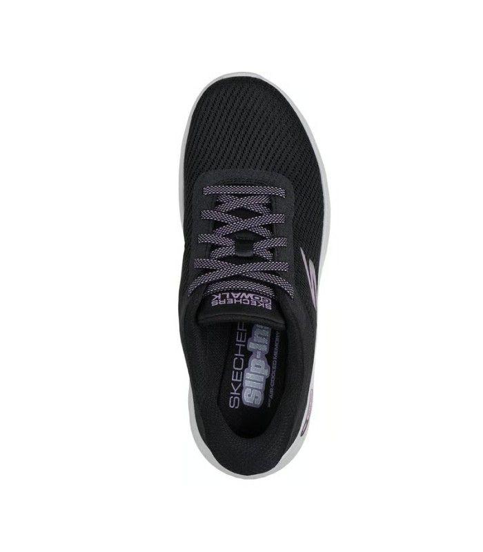 Zapatilla Skecheres Go Walk Flex Carla Negro Mujer