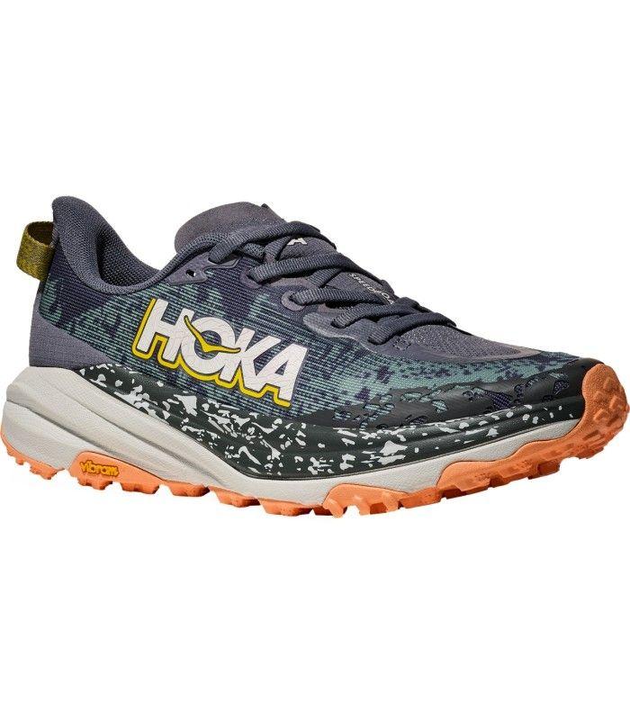 Zapatilla Hoka Speedgoat 6 Grey Skies/Cosm Mujer