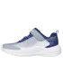Zapatilla Skechers Microspec Advance NavyLT Grey Niño