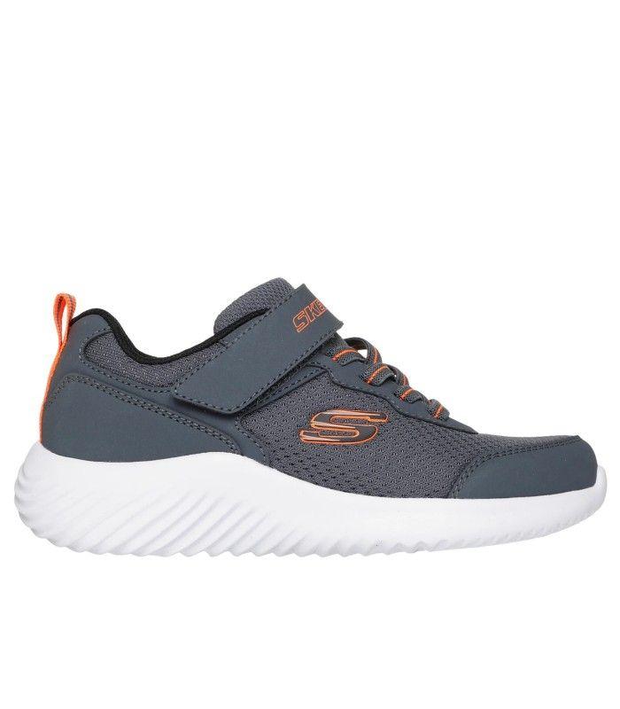 Zapatilla Skechers Bounder Techrox CHAR Niño