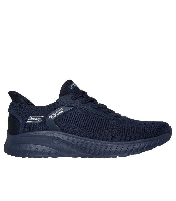 Zapatilla Skechers Bobs Squad Chaos Solid Step DKNV Hombre