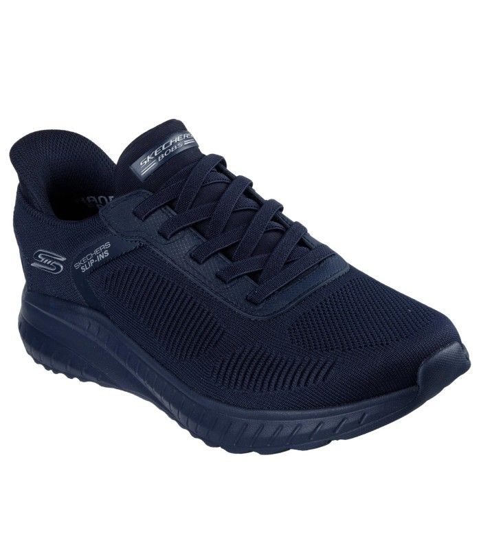Zapatilla Skechers Bobs Squad Chaos Solid Step DKNV Hombre