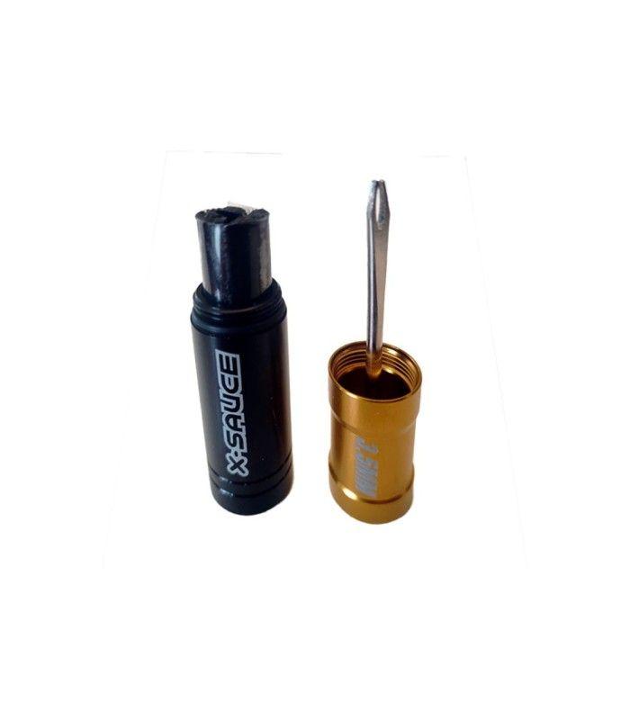 Cartucho X-Sauce Mechas 3.5MM Negro/Dorado